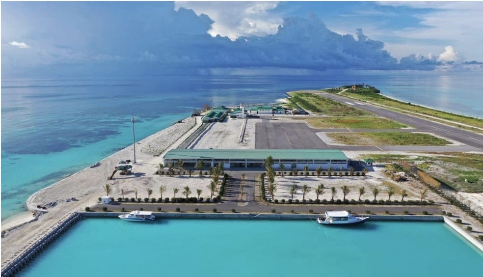 New airport opens in Maldives
